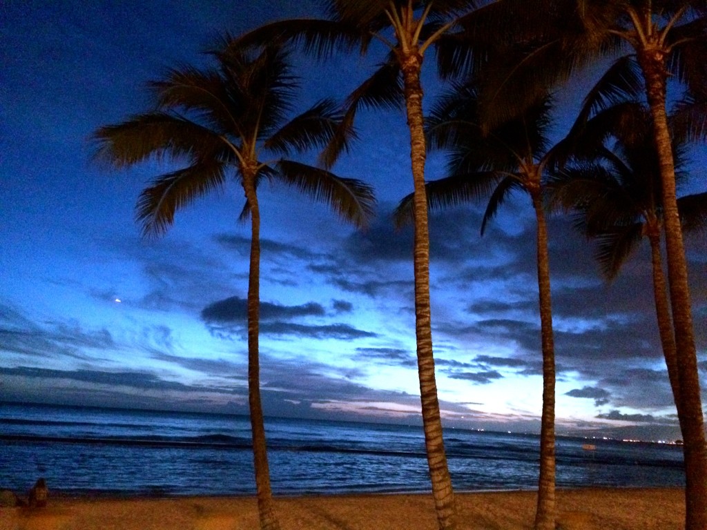 Waikiki Beach Sunset 