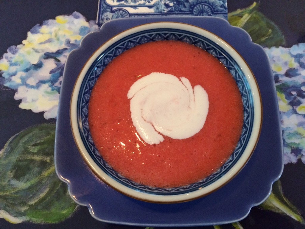 Strawberry soup recipe