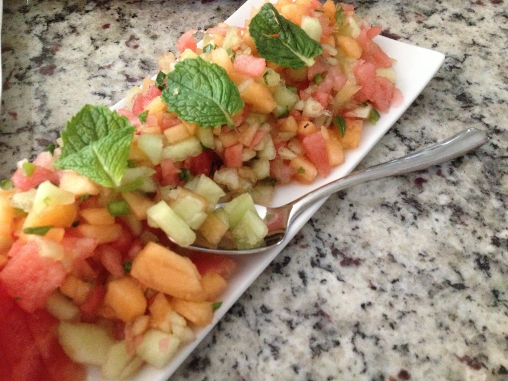 Melon salsa recipe