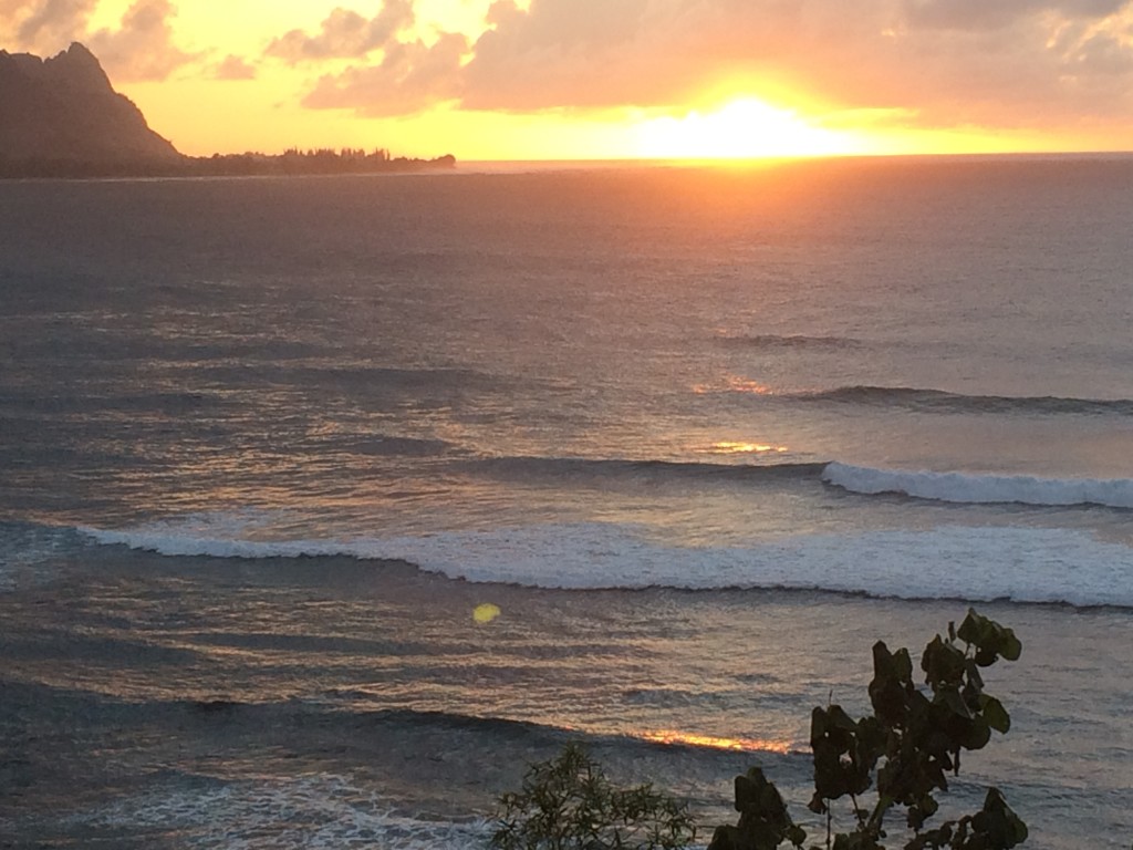 Sunset in kauai