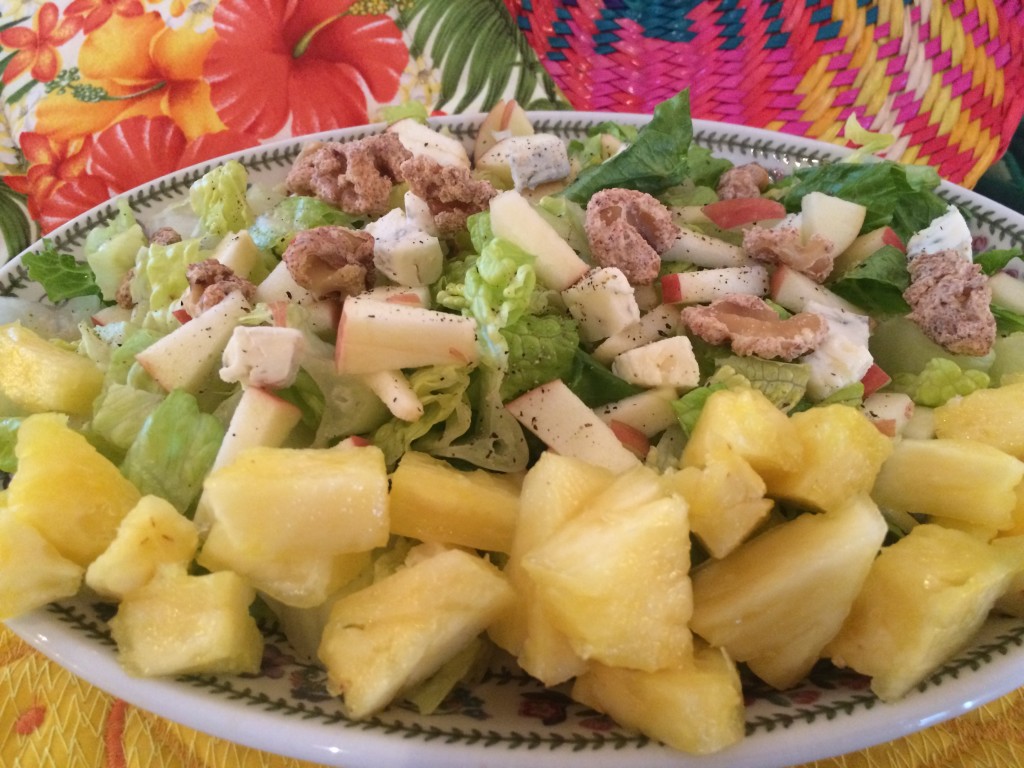 Waldorf Salad With Mango by Hanalei Gourmet Cafe, Kauai, Hawaii