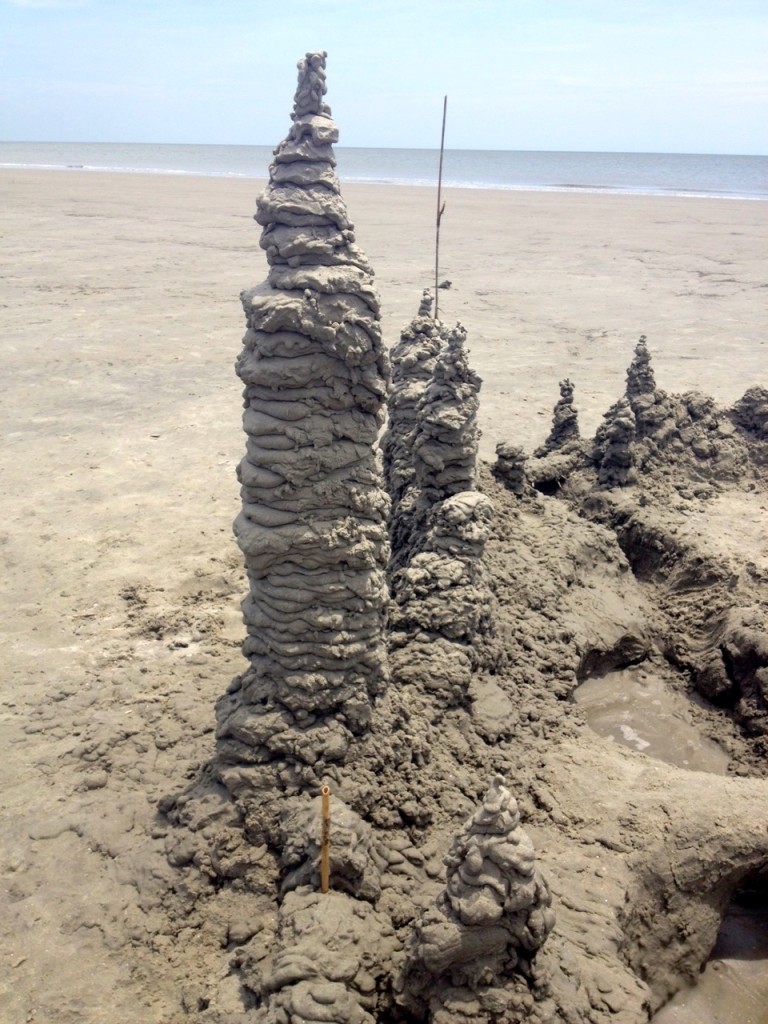 Drip sand castle