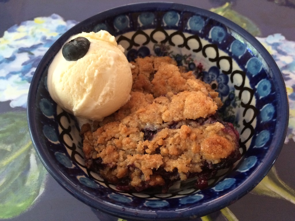 Blueberry cobbler recipe