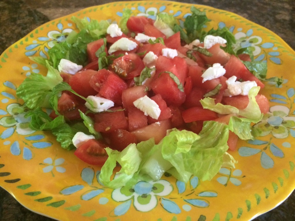 Watermelon salad recipe