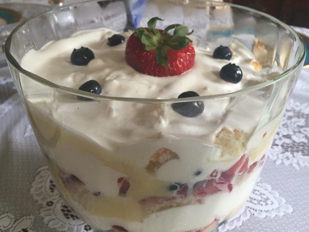 Easy English Trifle recipe